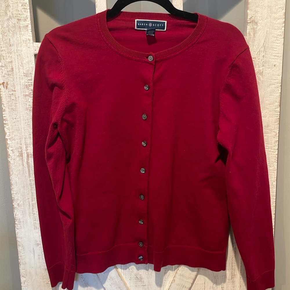 Women’s Karen Scott Cardigan - Picture 3 of 6